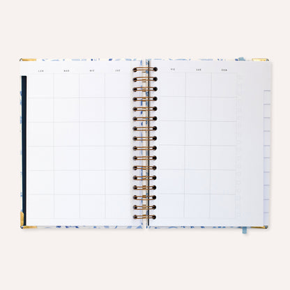La Agenda Semanal sin fechas∙Jardín azul∙