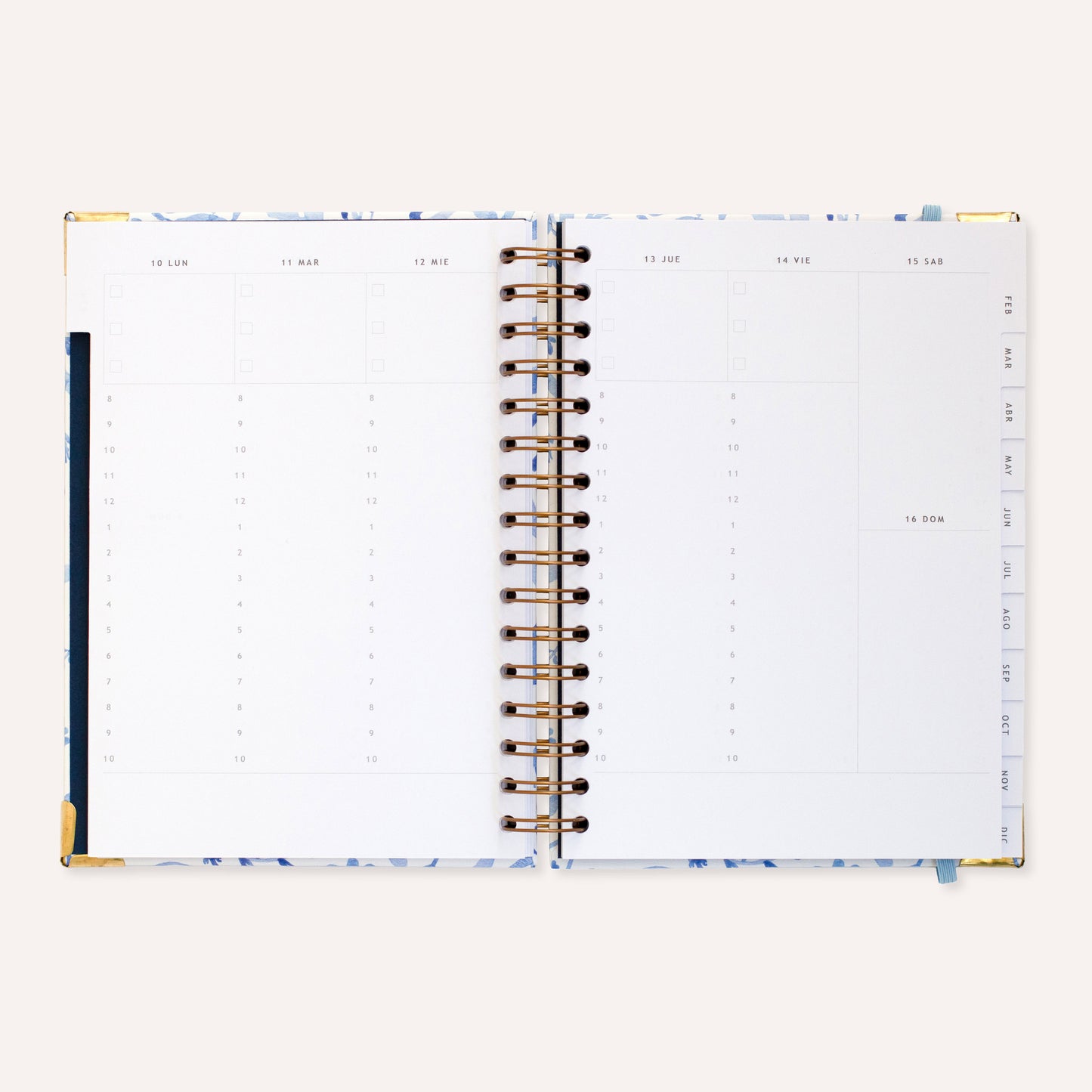 La Agenda Semanal 2026∙Jardín azul∙