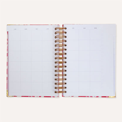 La Agenda Semanal sin fechas∙Jardín Rojo∙