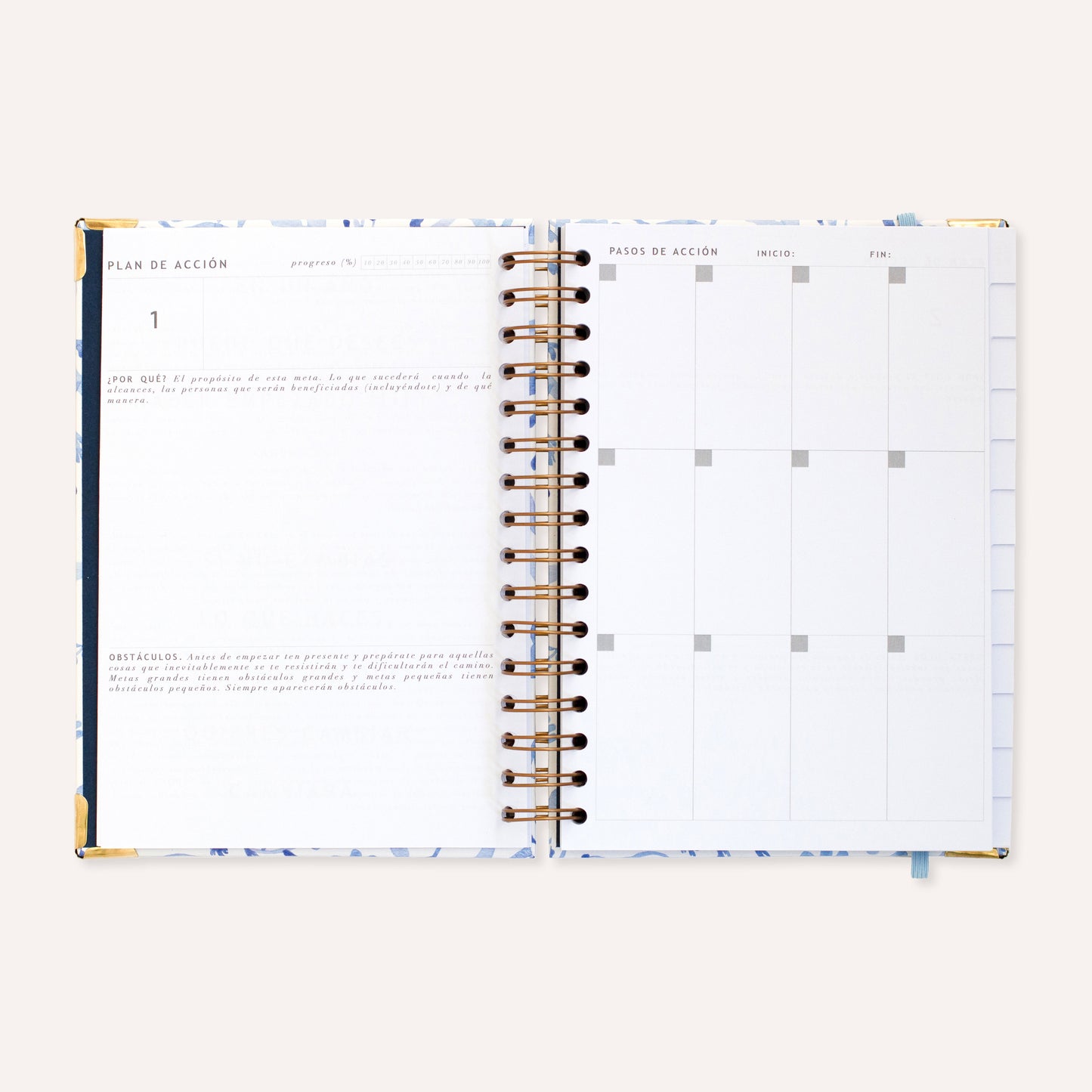 La Agenda Semanal 2026∙Jardín azul∙