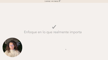 Saca el máximo a La Agenda Purpose and Paper® (curso online)